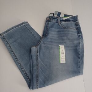 NEW Time And Tru Mid-Rise Denim Jeans Sz 16 Short